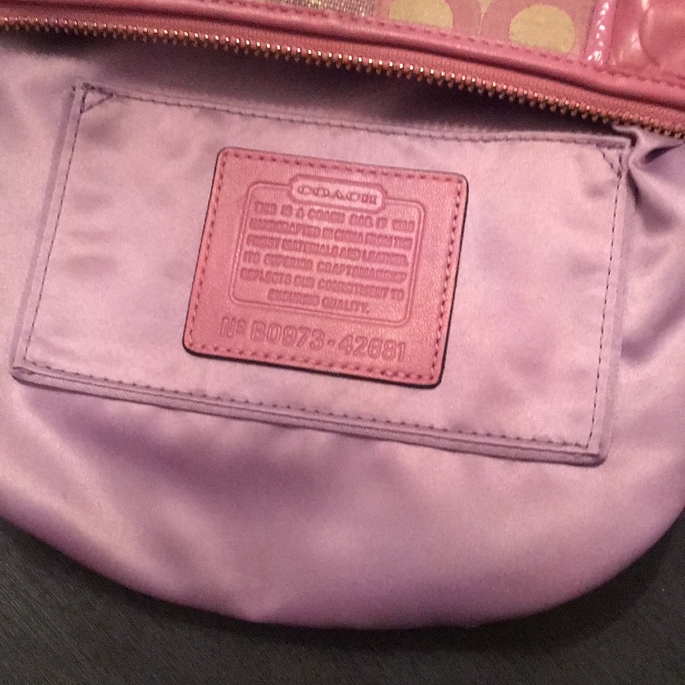 Coach patchwork purse - Picture 6 of 8